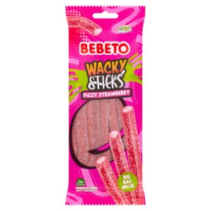 Bebeto Fizzy Strawberry Pencils 180g