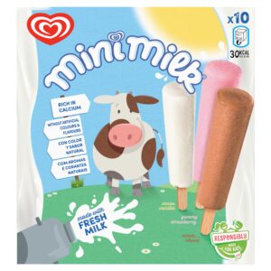 Mini Milk 10 Variety Lollies 350ml