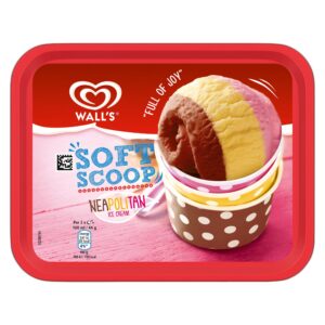 Walls Soft Scoop Neapolitan 1800ml