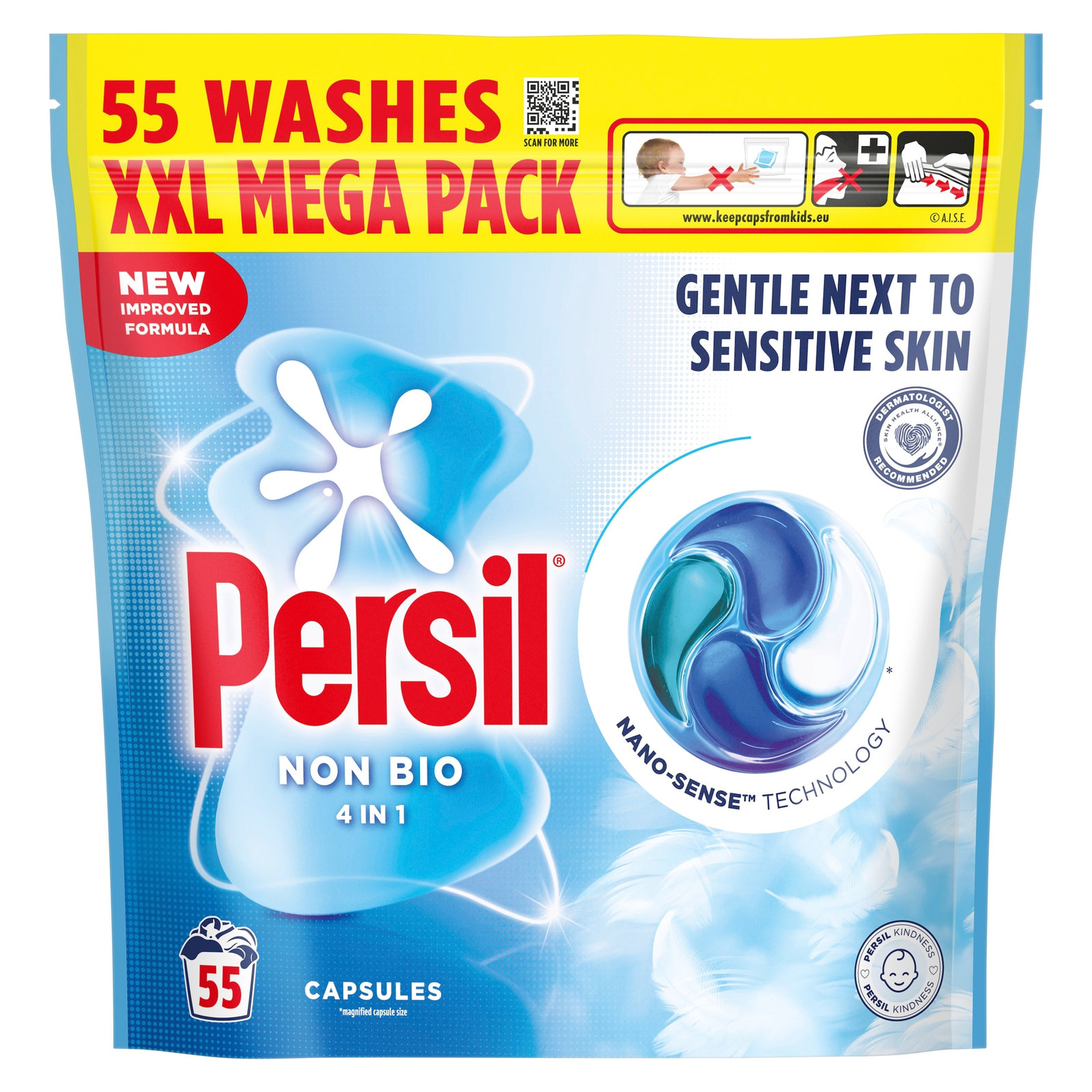 Persil Non-Bio Capsules 55W 748g
