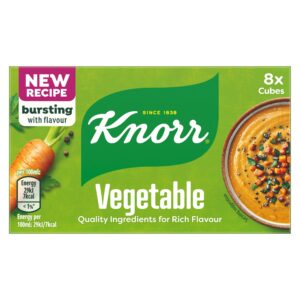 Knorr 8 Vegetable Bouillon Cubes 80g