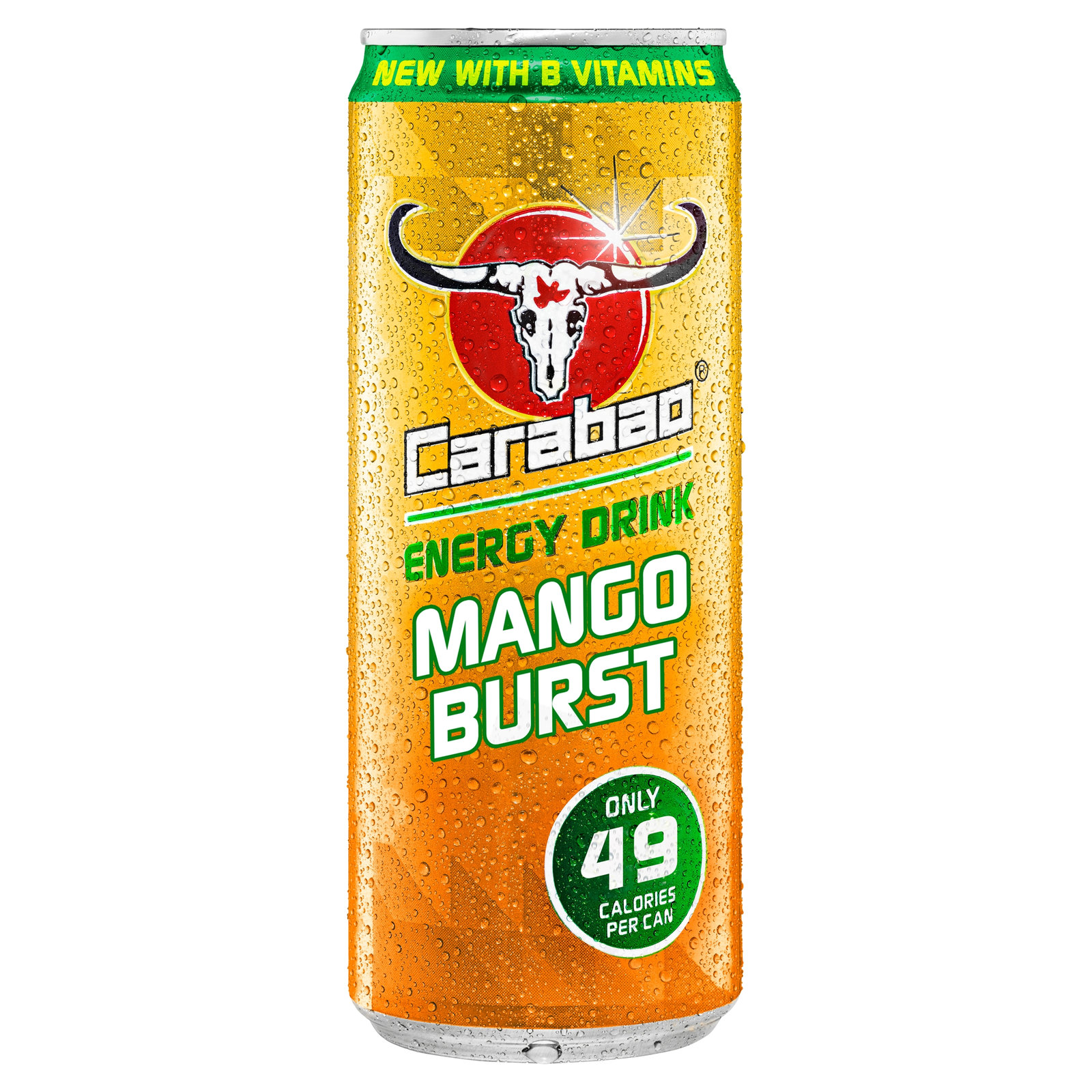 Carabao Energy Drink Mango Burst 330ml