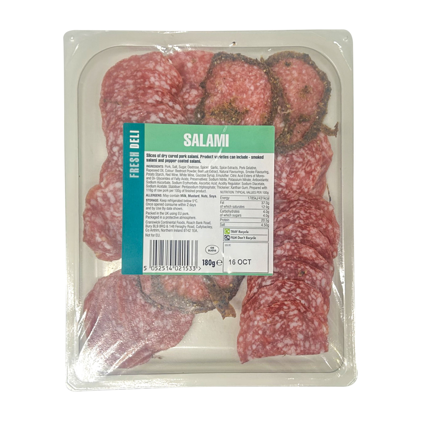 Fresh Deli Salami 180g