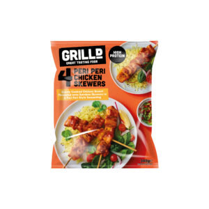 GRILLD 4 Peri Peri Skewers 340g