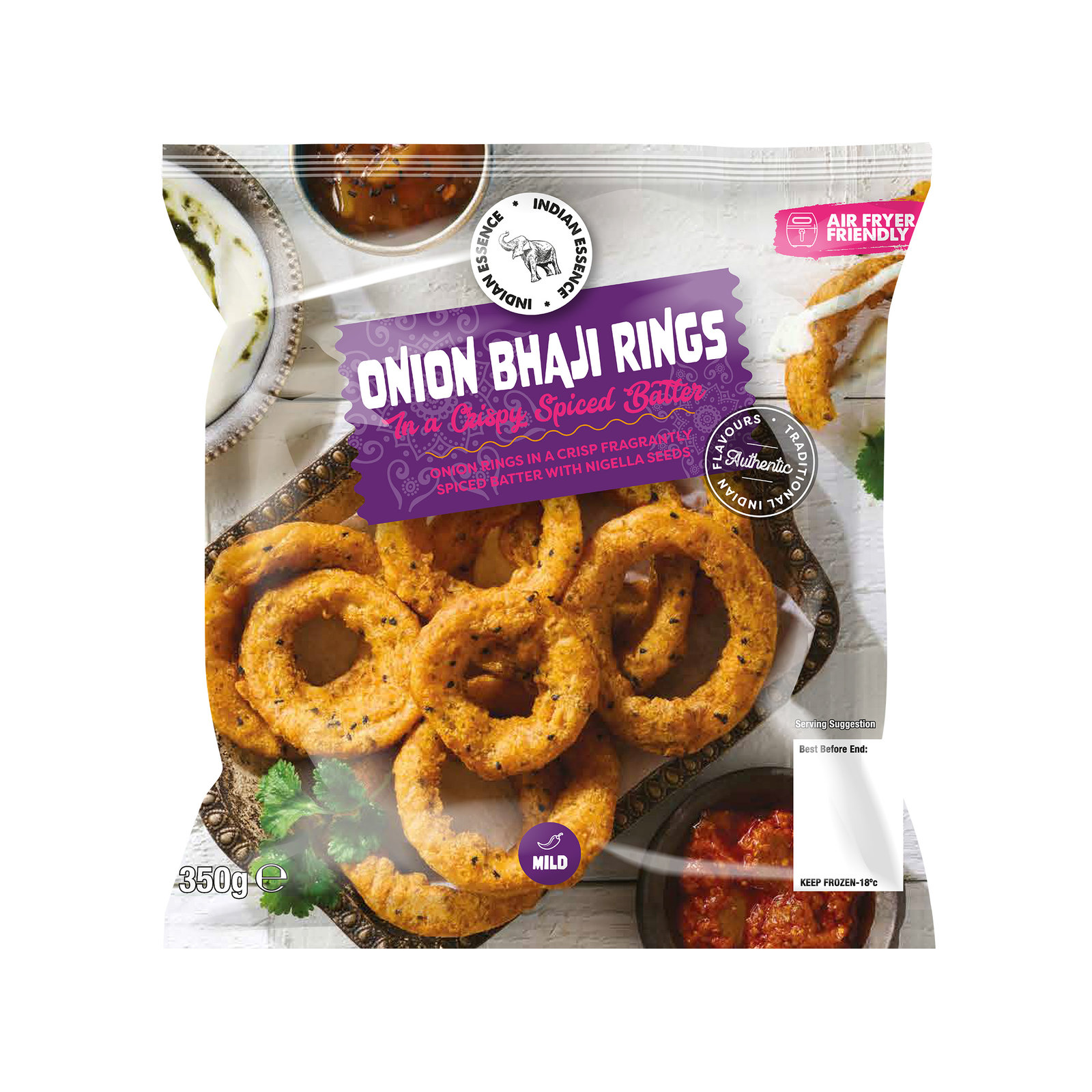 Indian Essence Onion Bhaji Rings 350g