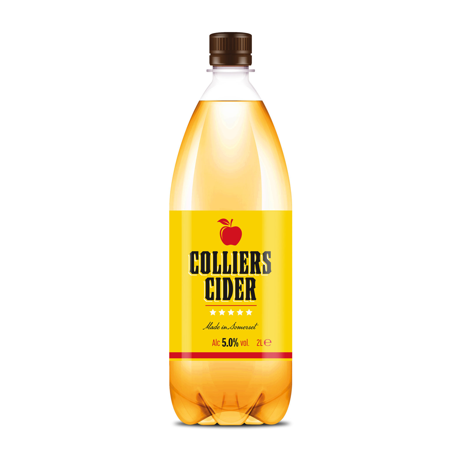 Colliers Cider 2L: 5%