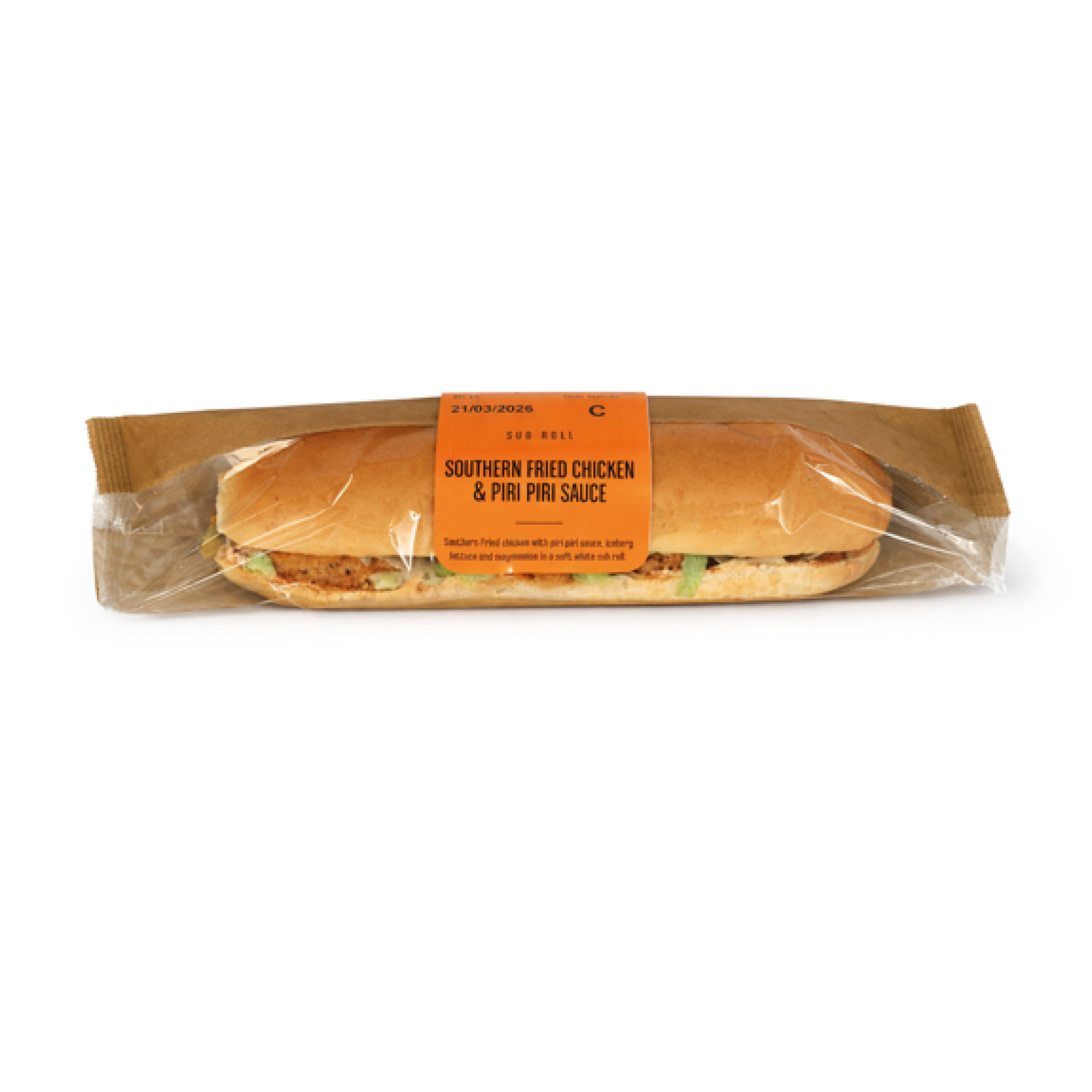 Southern Fried Chicken Sub Roll