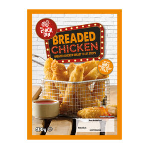 The Chick Inn Breaded Chicken Strips 400g