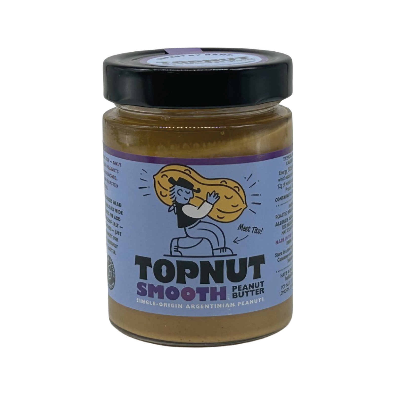 TopNut Peanut Butter Smooth 340g