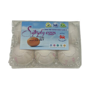Simply Free Range Large Eggs 6pk
