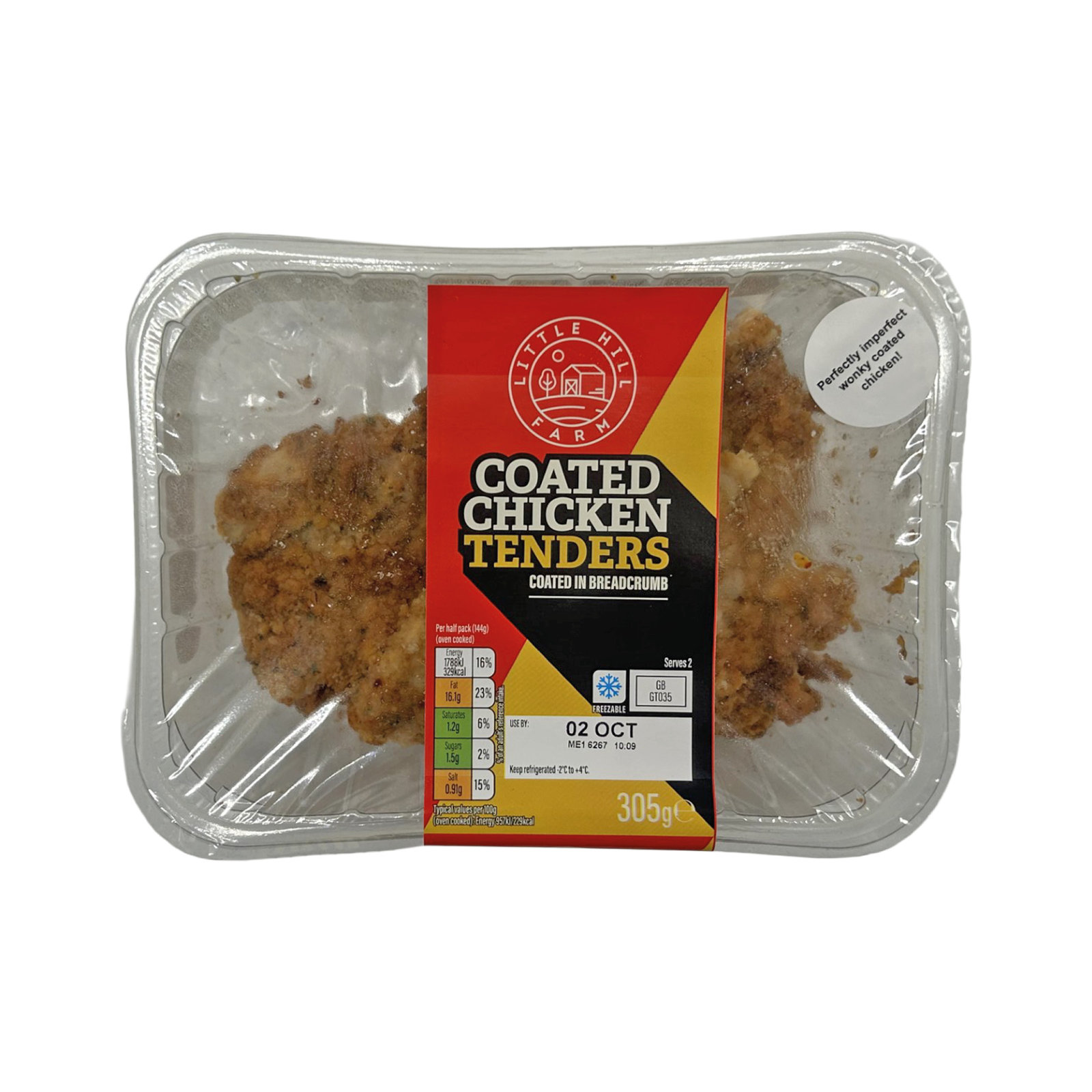 Little Hill Farm Coated Chicken Tenders 305g