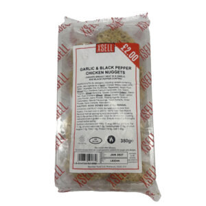 Xsell Garlic & Black Pepper Chicken Nuggets (PMP £2) 380g