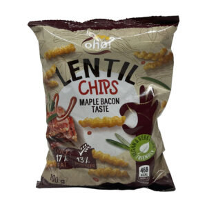 Oho! Lentil Chips Maple Bacon 100g