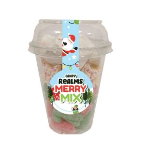 Candy Realms Merry Mix Cup 195g