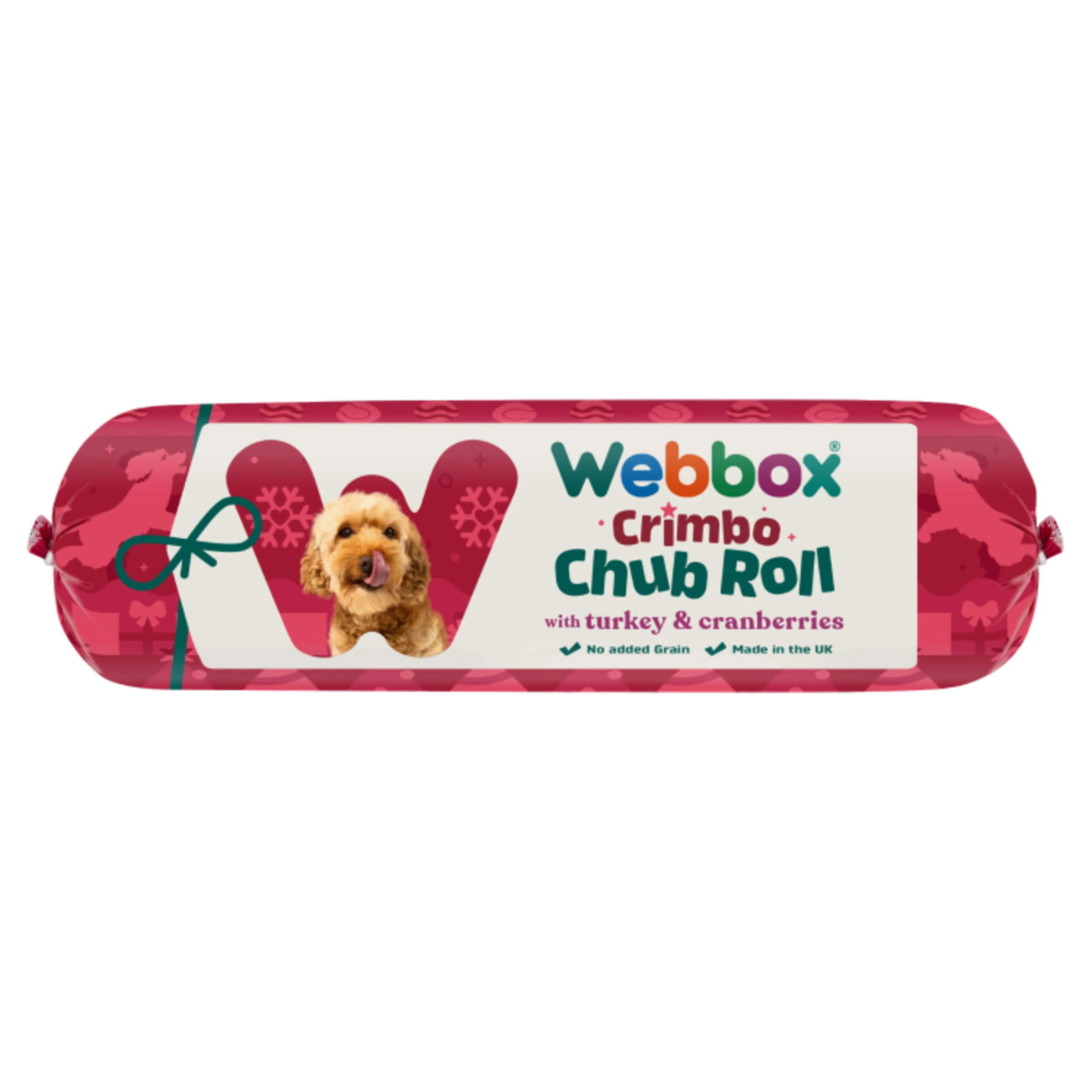 Webbox Festive Turkey and Cranberry Chub Roll 720g