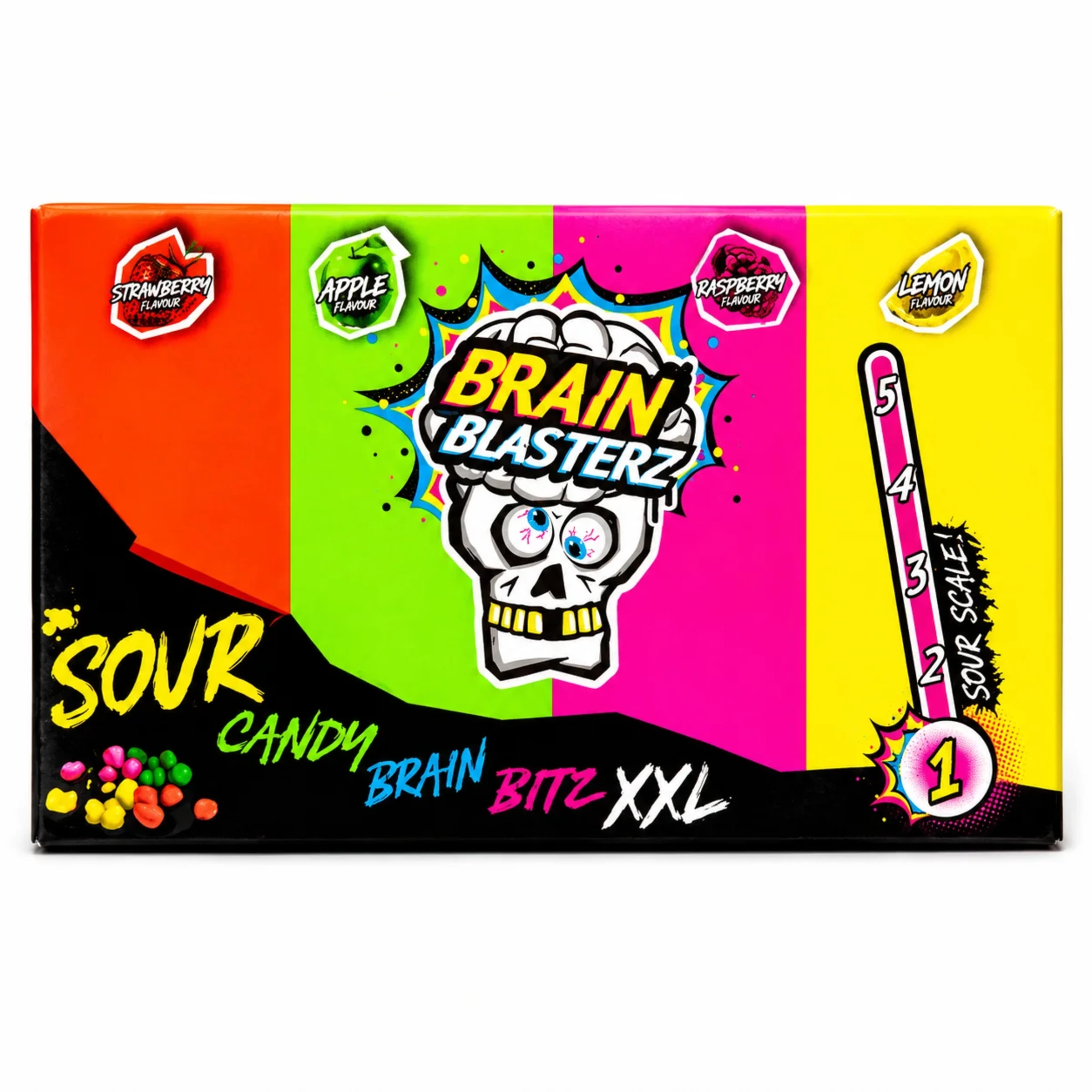 Brain Blasterz Sour Candy Bitz 144g
