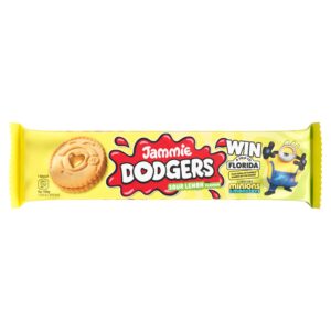Jammie Dodgers Minions Sour Lemon 140g