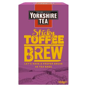 Yorkshire Tea Sticky Toffee Brew 40×112g