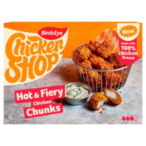 Birds Eye Chicken Shop Hot Fiery Chicken Chunks 300g