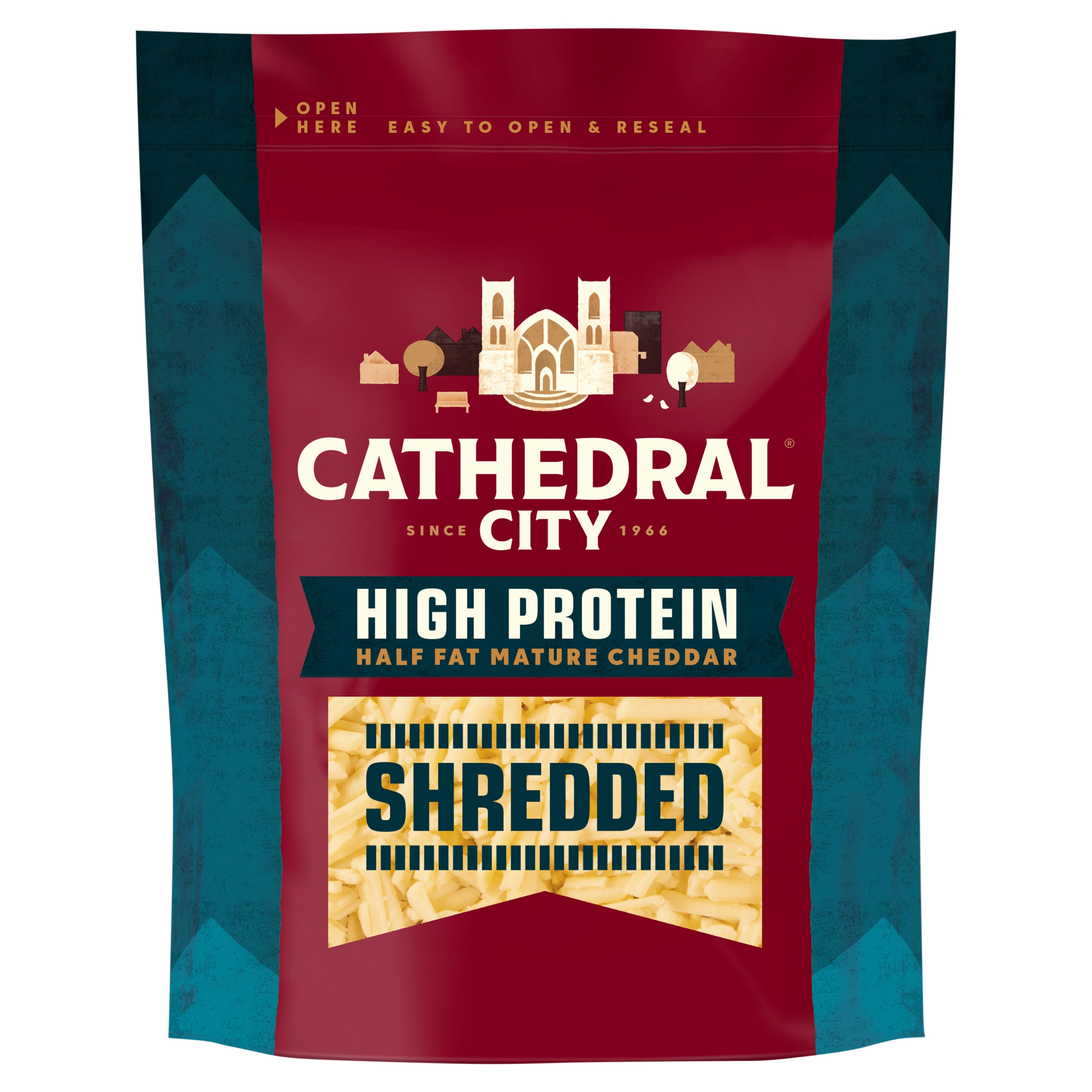 Cathedral City High Protein Shredded Mature Cheddar 180g
