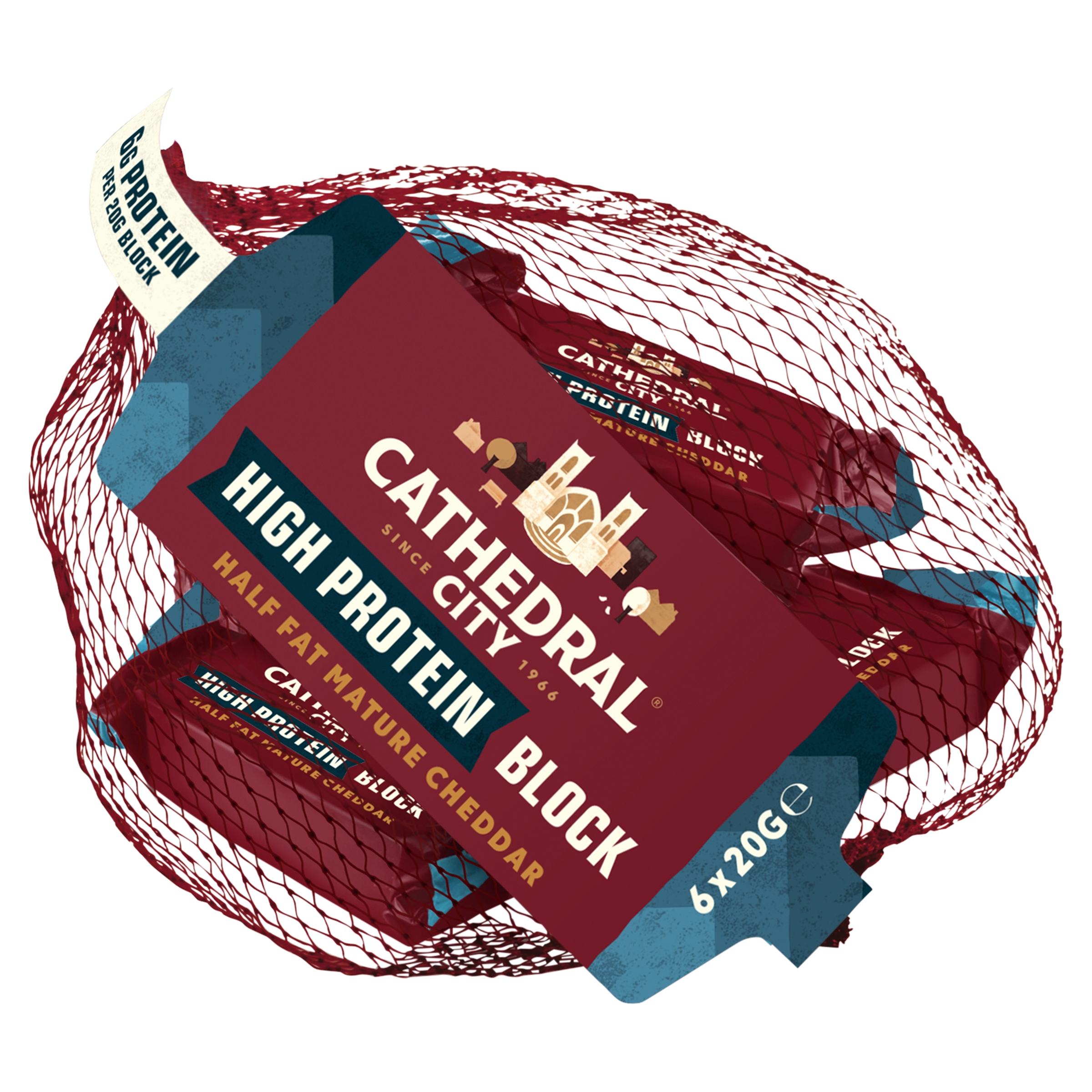 Cathedral City Extra Mature Cheddar Minis 6x20g