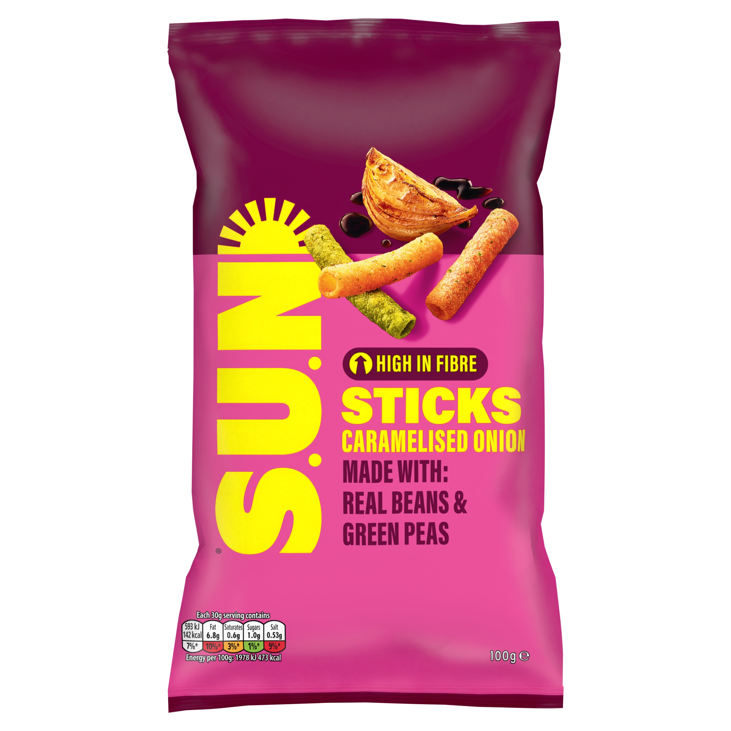 Sun Sticks Caramelised Onion 100g