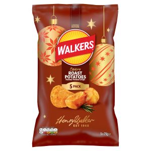Walkers Crispy Roast Potatoes 5×25g