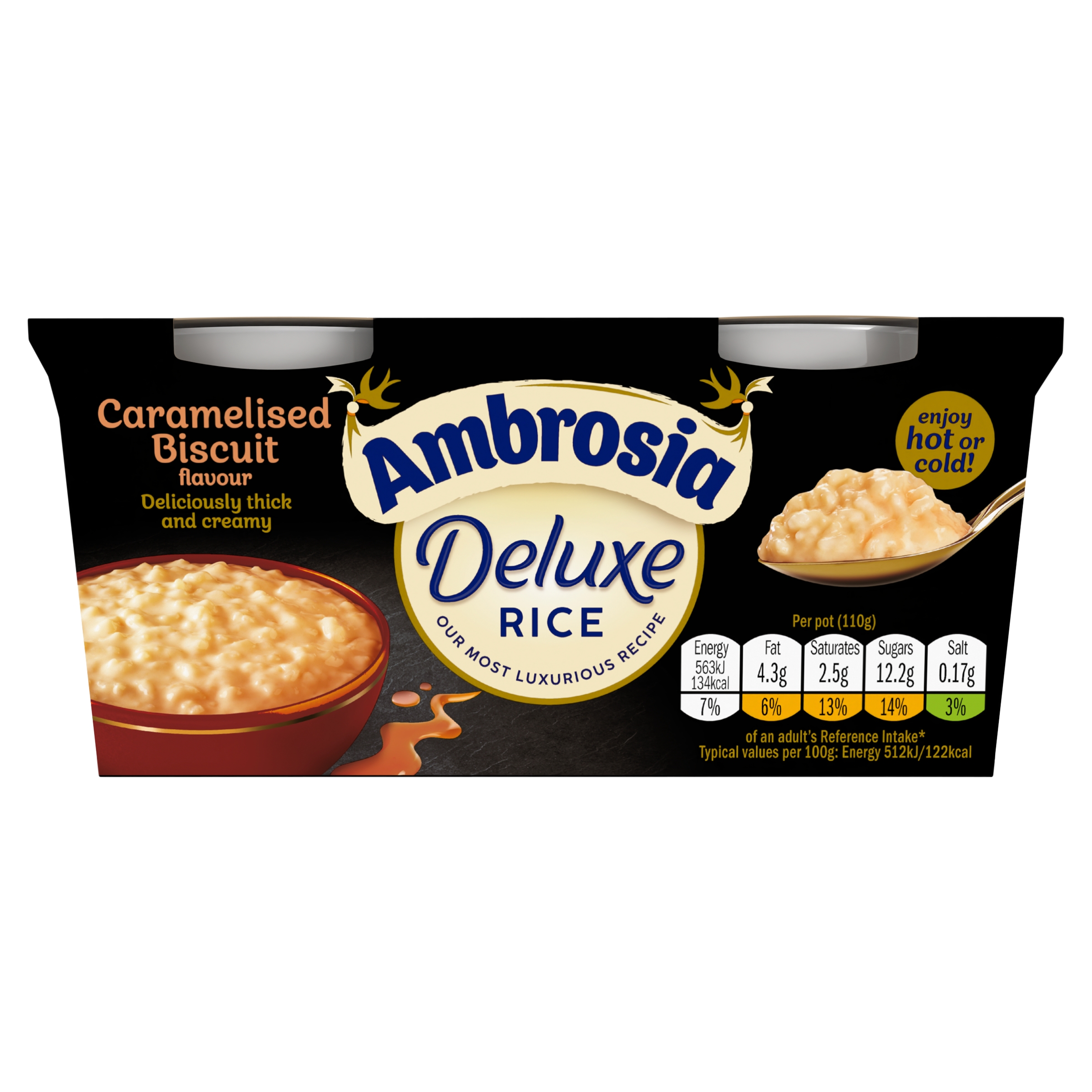 Ambrosia Deluxe Rice Pots 2×110g