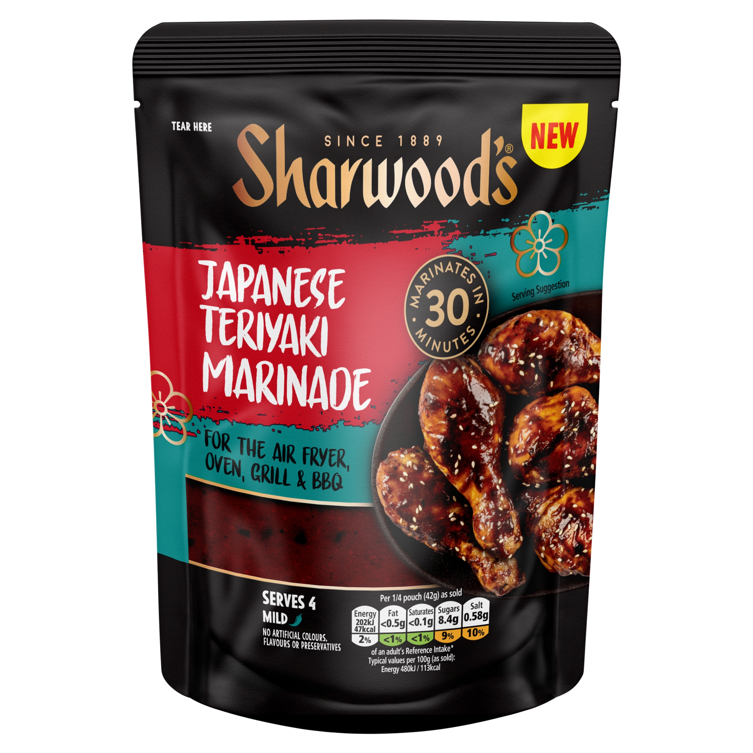 Sharwoods Japanese Teriyaki Marinade 170g