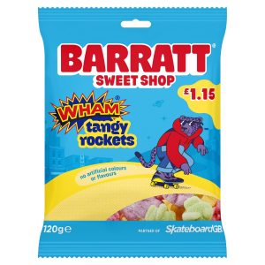 Barratt Wham Tangy Rockets (PMP £1.15) 120g