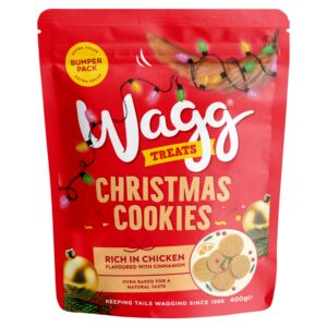 Wagg Dog Treats Christmas Cookies 400g