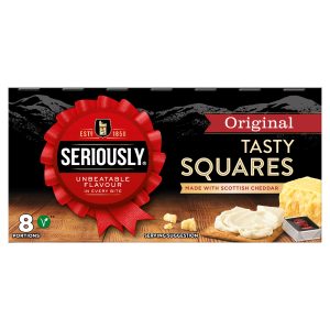 Seriously Spreadable Creamy Squares Original 8×16.7g