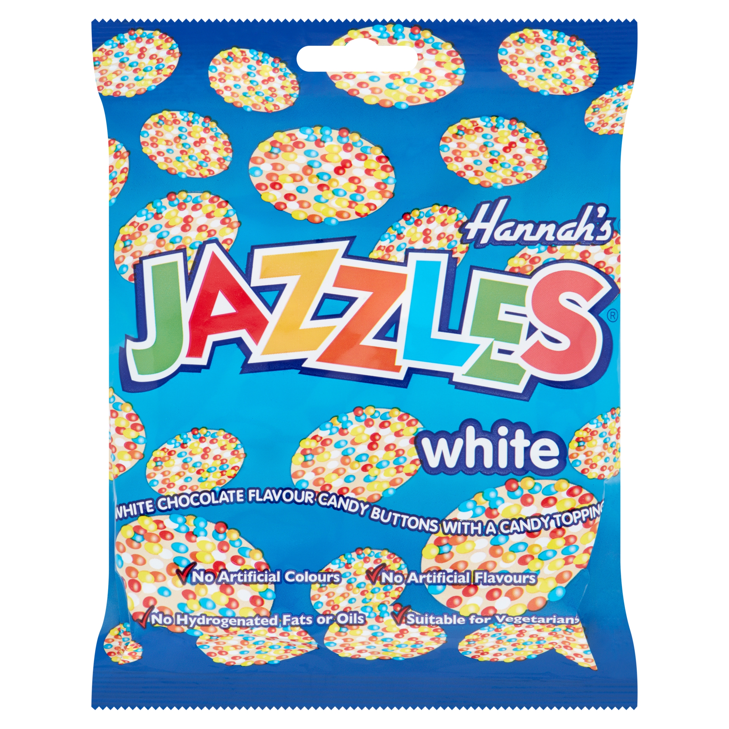 Hannah's White Jazzles 140g