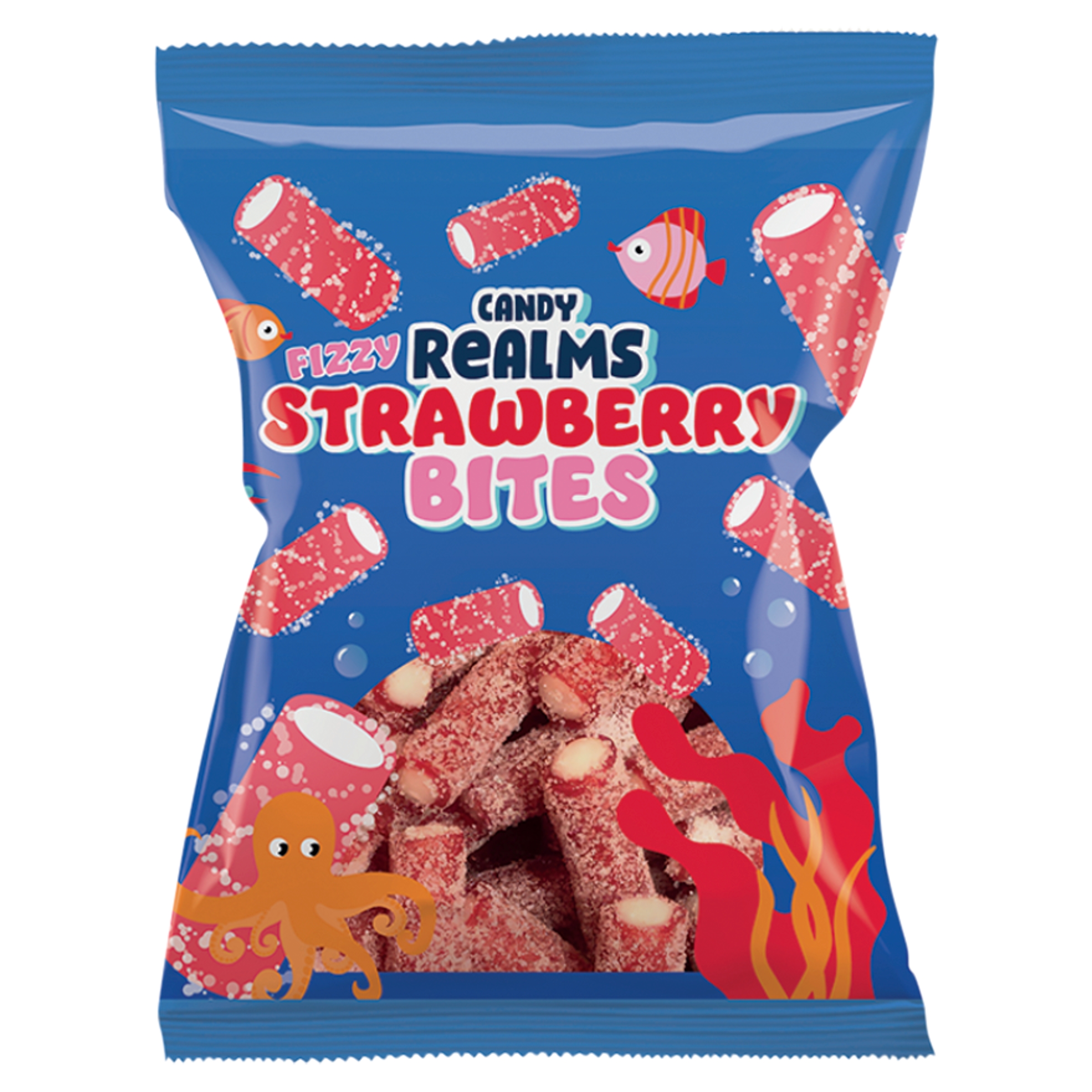 Candy Realms Strawberry Bites 170g
