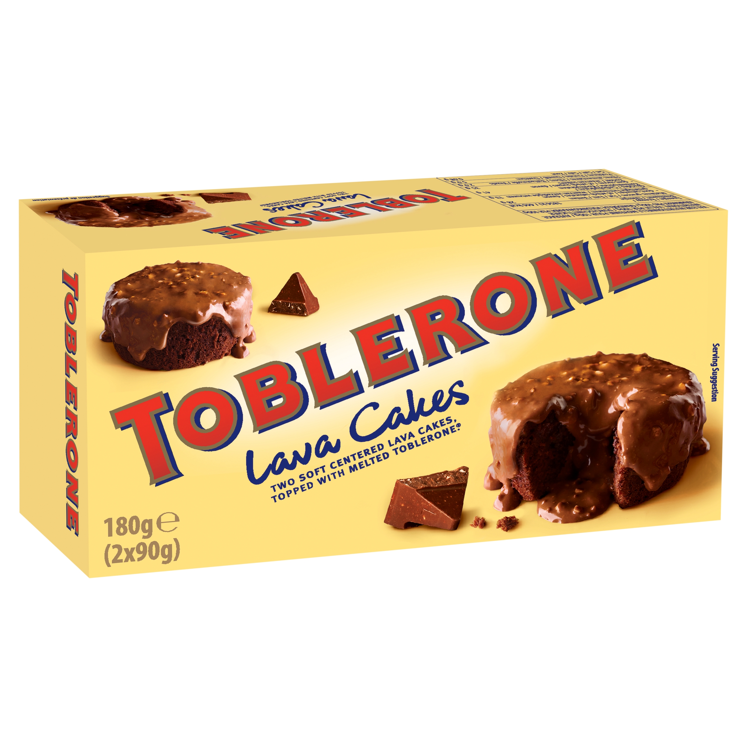 Toblerone Lava Cakes 2×90g