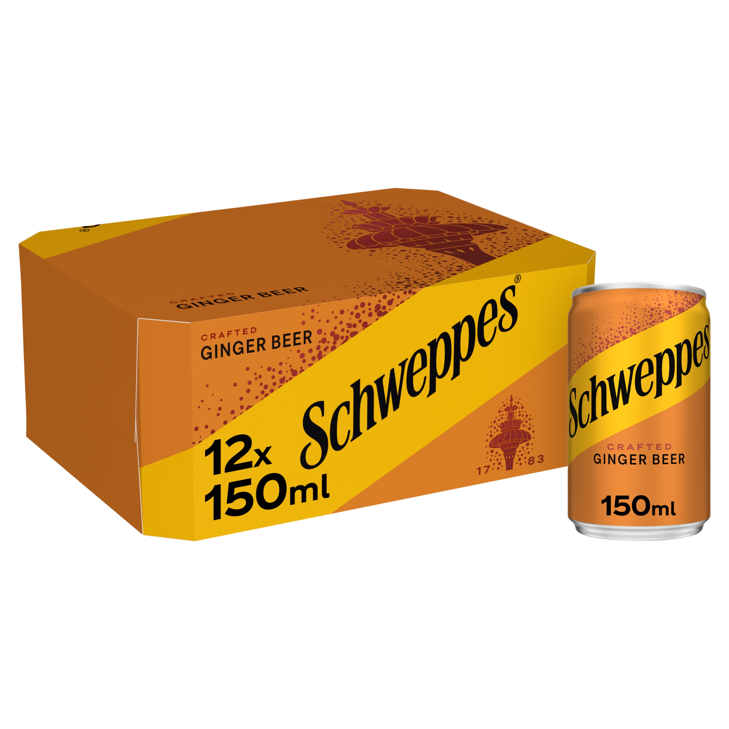 Schweppes Ginger Beer 12×150ml