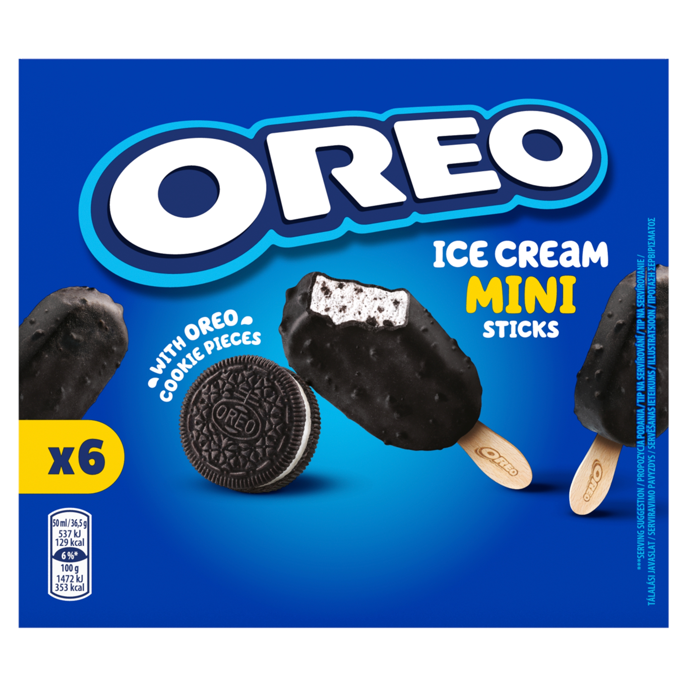 Oreo Mini Stick 6×50ml