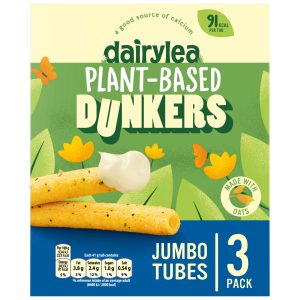 Dairylea Plant-Based Dunkers Jumbo Tubes 3×41g