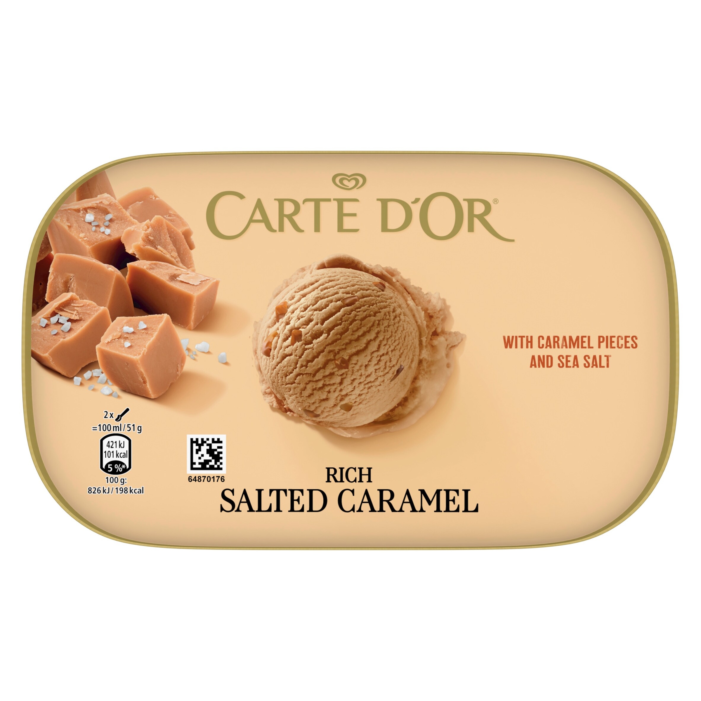 Carte D'or Salted Caramel 900ml