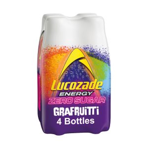 Lucozade Energy Grafrutti Zero Sugar 4×380ml