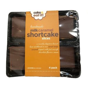 Cake & Eat It! Milk Caramel Shortcake Slices 4pk