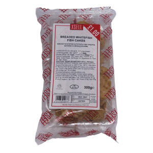 Xsell Various Fishcakes (PMP £1) 300g