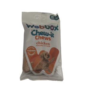 Webbox 20 Chew-It Chews Chicken 160g