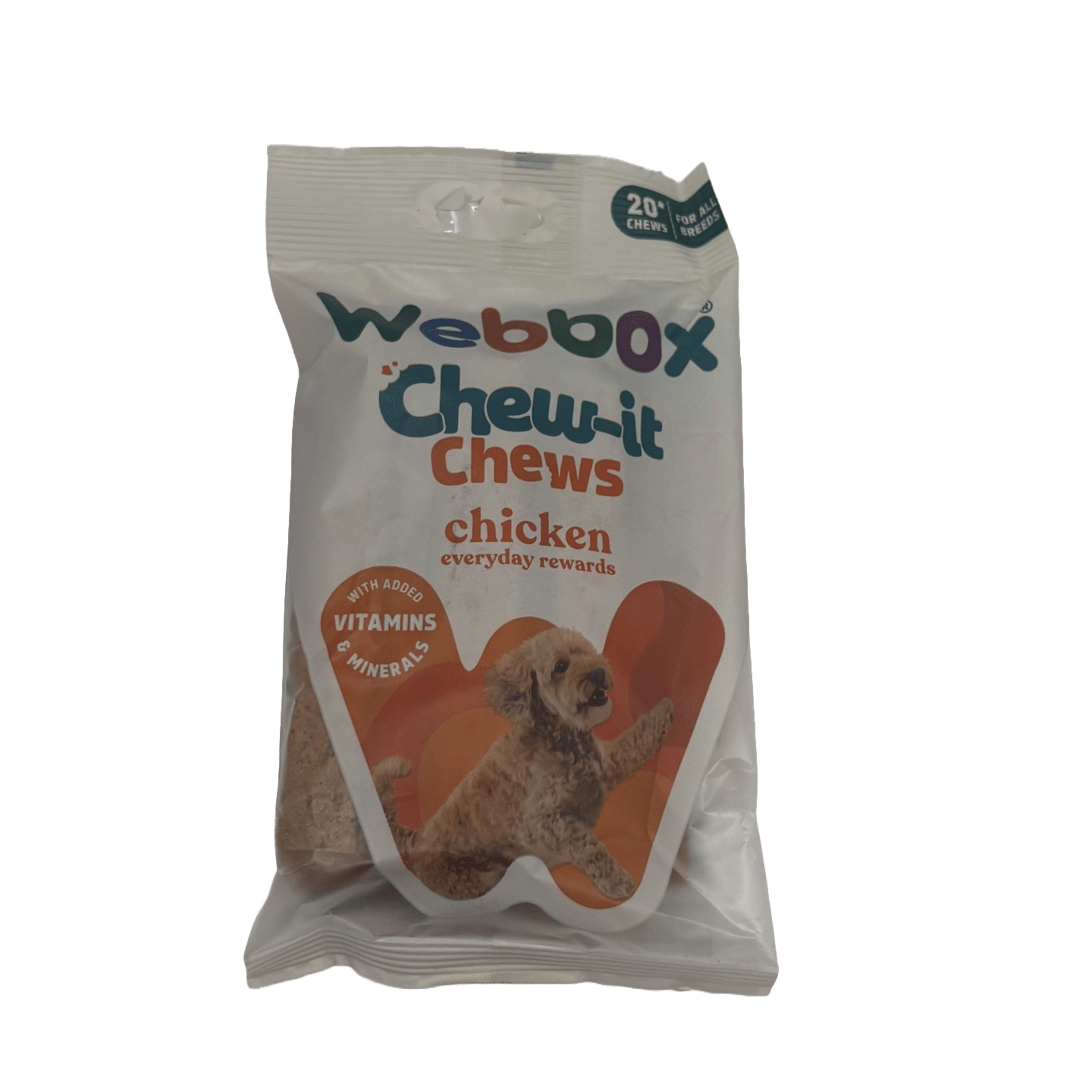 Webbox 20 Chew-It Chews Chicken 160g